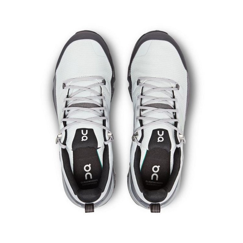 Zapatillas de Senderismo On Cloud Cloudwander Waterproof Hombre White / Grey | UY_ON8381