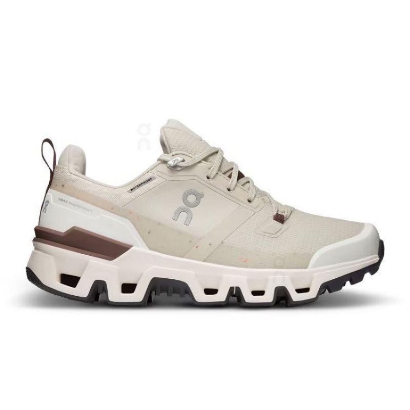 Zapatillas de Senderismo On Cloud Cloudwander Waterproof Mujer Beige | UY_ON8757